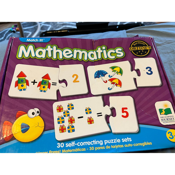 Mathematics The Learning Journey self correcting puzzles complete - Picture 4 of 6